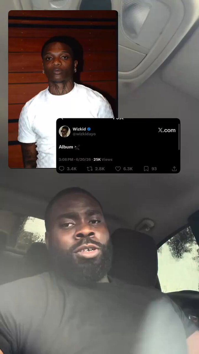 Wizkid tweet album everywhere scatter ! 😂