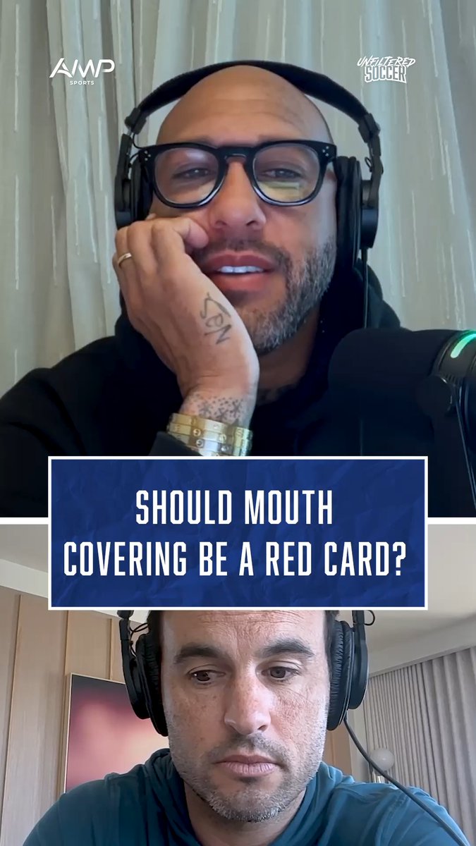 Tim on giving out red cards for players covering their mouths: "This is a load of shite. Because, for a very long time, very long time - I'm talking decades - the governing bodies have never been able to get ahold of racism. They don't know what to do. They poop their pants when they have to make a decision based on someone saying something racist. Now, they wanna go back and stand behind players covering their mouths."