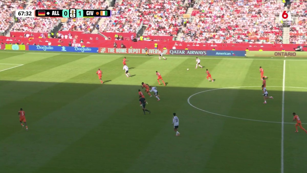 🚨 DENIZ UNDAV 🇩🇪 ÉGALISE POUR L'ALLEMAGNE !!! Son deuxième but dans cette Coupe du monde (avec zéro titularisation). 👏 🎥 M6 - Coupe du Monde de la FIFA 2026™