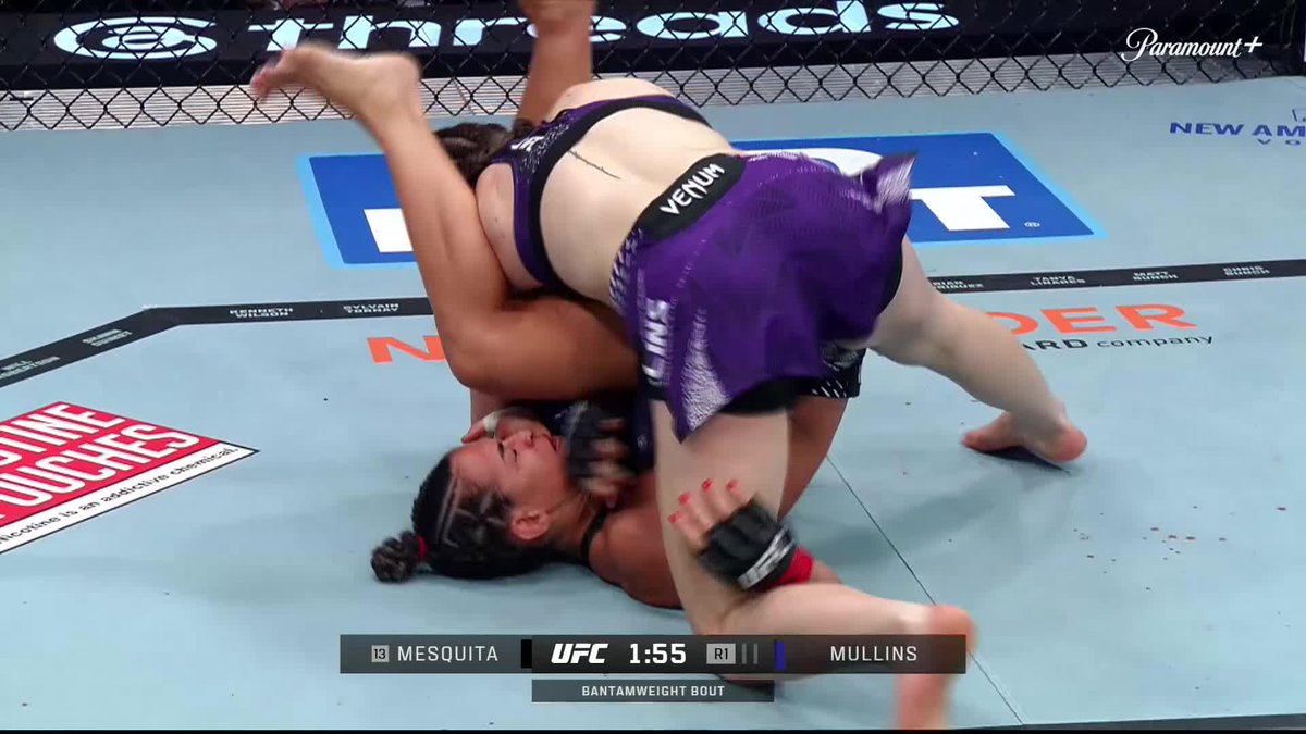 THREE IN A ROW FOR BIA MESQUITA 🤩 She earns another submission in the Octagon tonight! [ #UFCVegas119 | LIVE ON Paramount+ ]