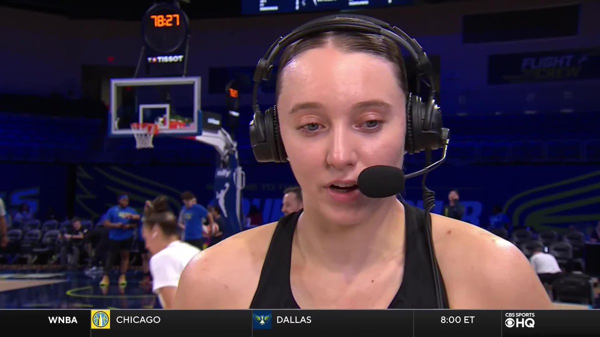 "He plays a lot of the European-style and it's been really fun to play this way." Paige Bueckers told Jenny Dell some similarities between Jose Fernandez's coaching style and Geno Auriemma's.