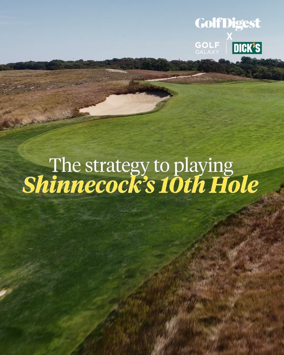 On paper, Shinnecock’s 10th hole should be easy. Here’s why the best players in the world are struggling, presented by Golf Galaxy. 👇