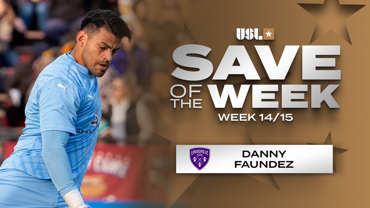 El chileno Daniel Faúndez con la tapada de la semana en la segunda división de Estados Unidos. (Misma liga que el arquero de Curazao)