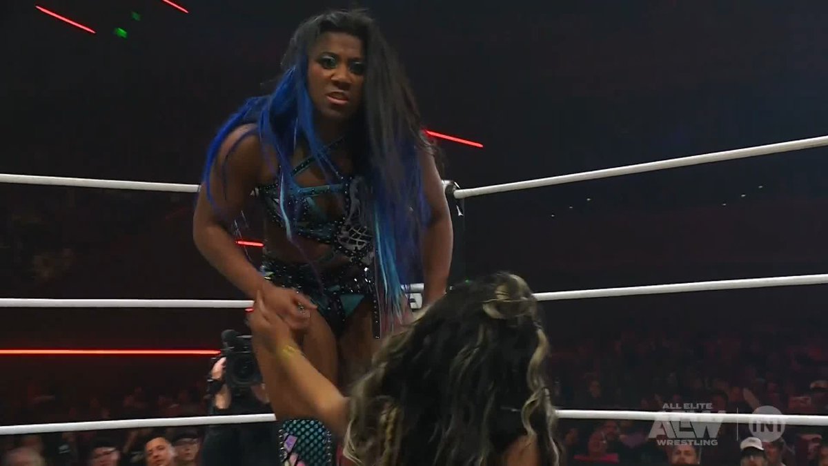 SHE DID IT! @MAYAWORLDD IS GOING TO THE #OWENCUP FINALS! Watch #AEWCollision on TNT &amp; HBO Max