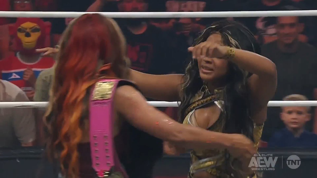 MERCEDES MONÉ & ATHENA ATTACK MAYA WORLD!!! #AEWCollision