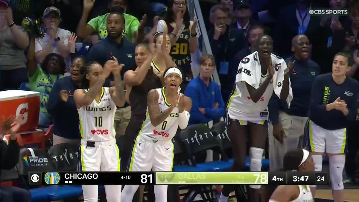 We've got a one possession game! 🤯 Dallas Wings are within striking distance on CBS and Paramount+ 🍿