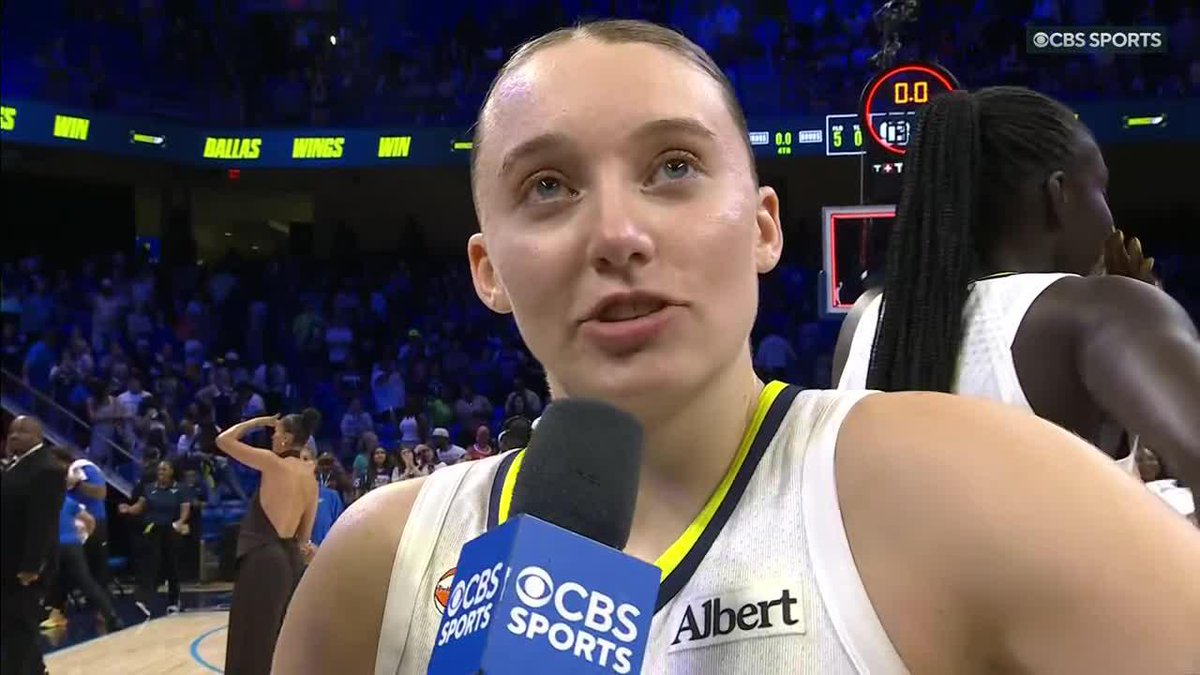 "I don't even have words... I can't believe we just won that game..." Paige Bueckers was speechless after the Wings' unbelievable comeback. Dallas Wings