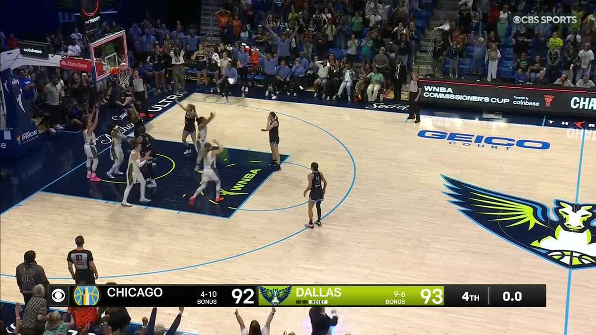 DALLAS WINGS PULL OFF THE MIRACULOUS COMEBACK AND TAKE DOWN THE SKY 93-92 🤯