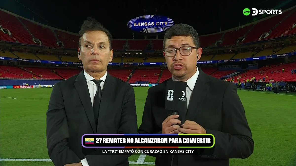 “LA RELACIÓN DE BECCACECE CON LA AFICIÓN DE LA SELECCIÓN ECUATORIANA ESTÁ ROTA” Daniel Navas V. fue contundente con el entrenador de la Tri luego del empate 0-0 contra Curazao. #MundialEnDSPORTS | #FIFAWorldCup