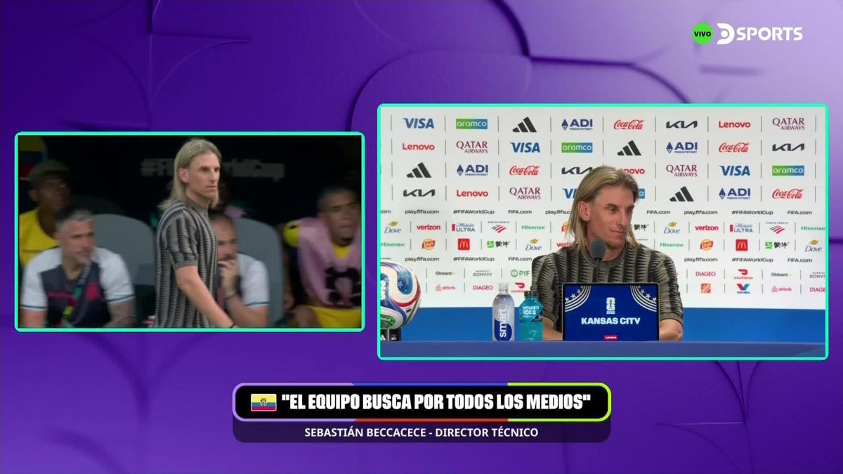 "SOY EL PRINCIPAL RESPONSABLE” Sebastián Beccacece se hizo cargo de la falta de contundencia de Ecuador para anotar frente a Curazao. #MundialEnDSPORTS | #FIFAWorldCup