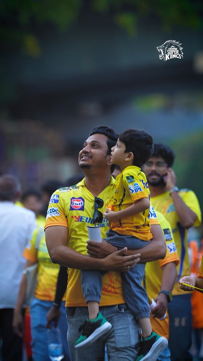 Our first hero. Our lifelong teammate. 🫂✨ This Yellove never fades. Wishing all our SuperDads a Happy Father's Day 🥳 #WhistlePodu #HappyFathersDay