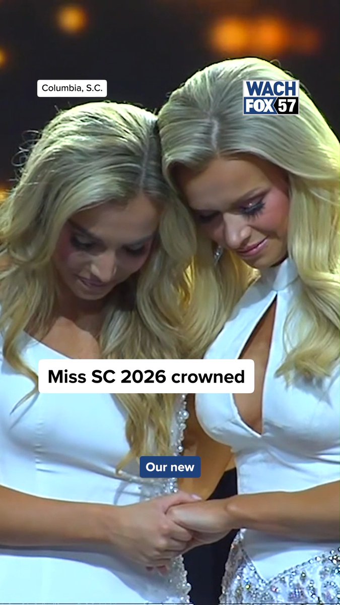 Miss Charleston, Lindsay Jones was crowned Miss South Carolina 2026 after the final competition took place tonight at the Township Auditorium in Columbia. Full story: