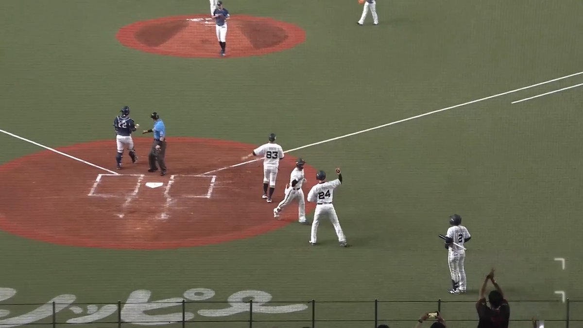 反撃の一発💪 オリックス 杉澤龍 選手のプロ初ホームラン㊗️ 👇スマホ・テレビで試合観戦!