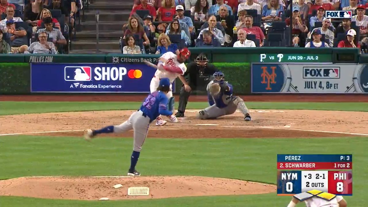 Types of homers we saw today: - Walk-off HR - Leadoff inside-the-park HR - Grand slam - HR as part of a cycle - Two 450+ ft HRs in the same inning by one player - That same player then hitting a third HR