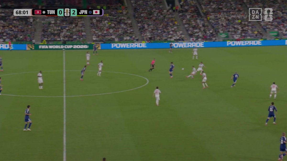 ESE PASE ES MAGIA PURA 🪄 Y Junya Itō no lo desaprovecha 🫢 #DAZNMundial #FIFAWorldCup