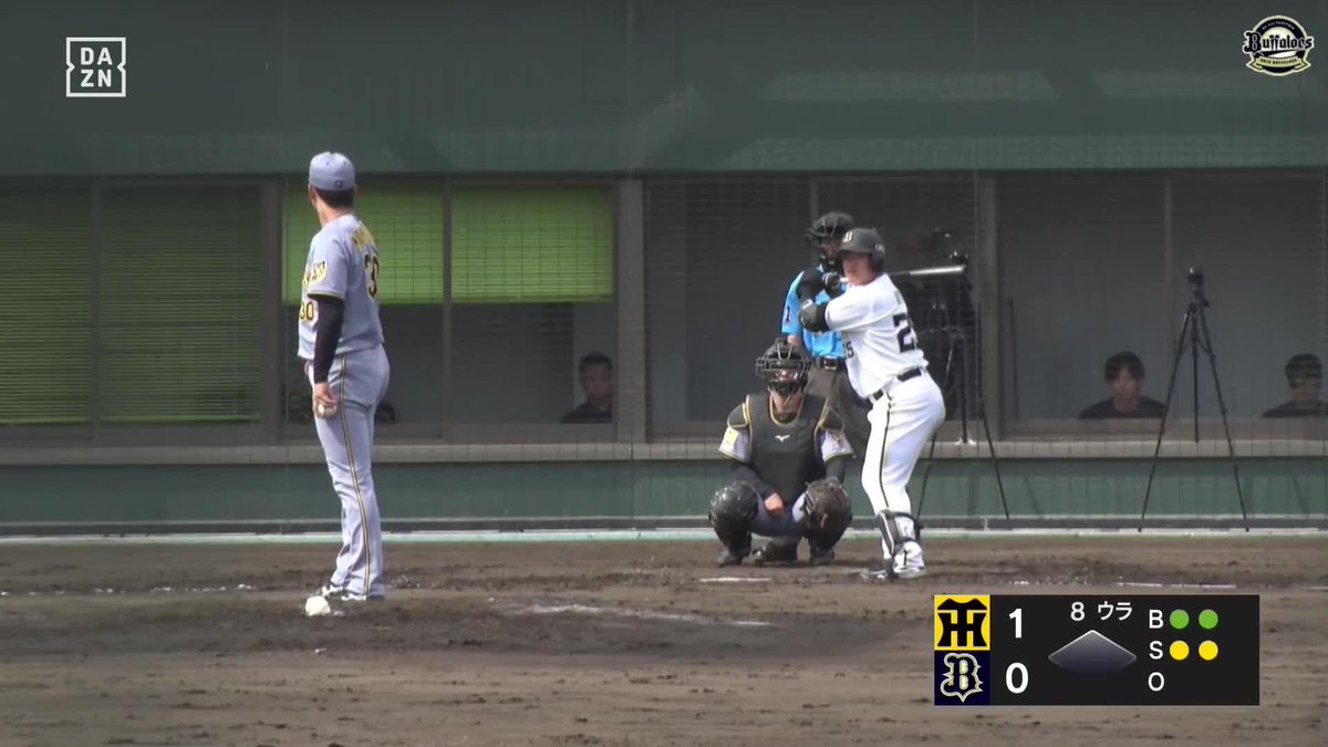 まるでピンポン玉 西地区のホームランキング 内藤鵬 規格外の同点ホームラン ⚾️オリックス×阪神(ファーム) #イージースポーツ #Bs2026 #だったらDAZN