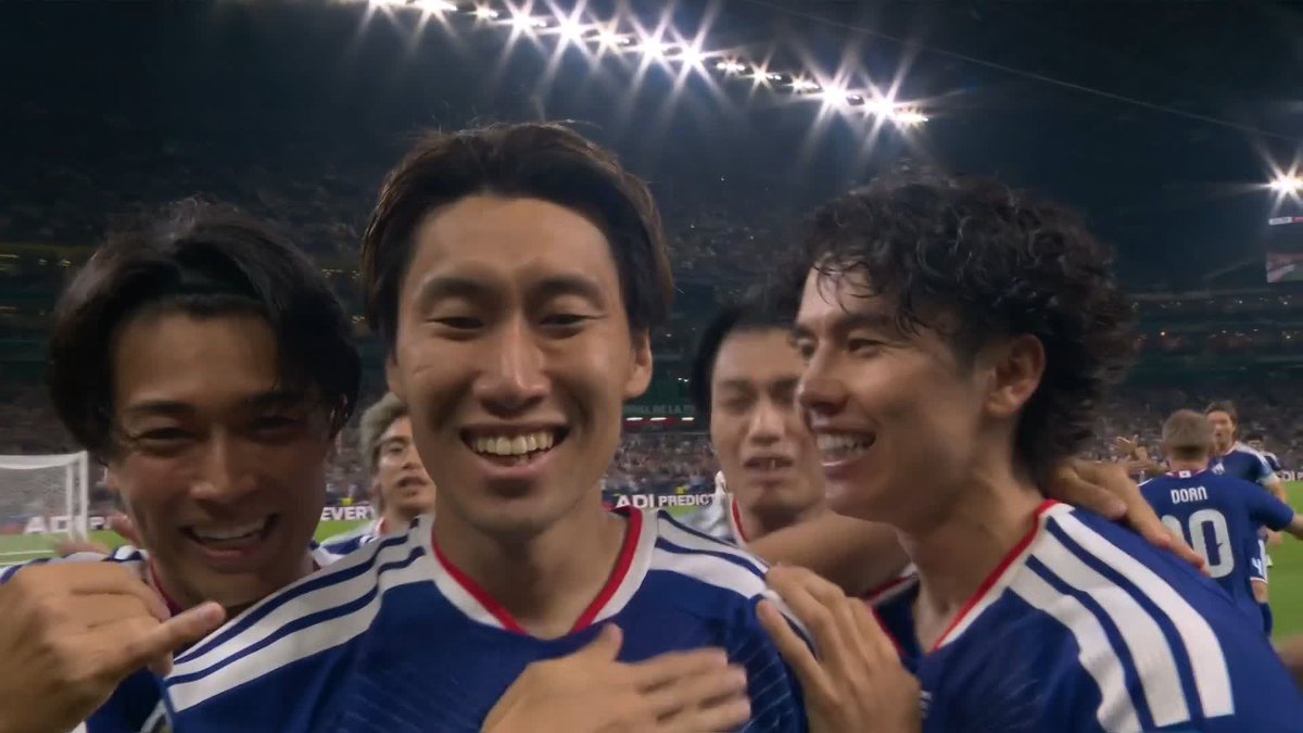Daichi does it again for Japan. 🥰🇯🇵
