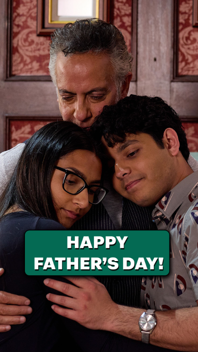 Happy Father's Day to all the father figures out there, love from your Corrie family ❤️ #Corrie