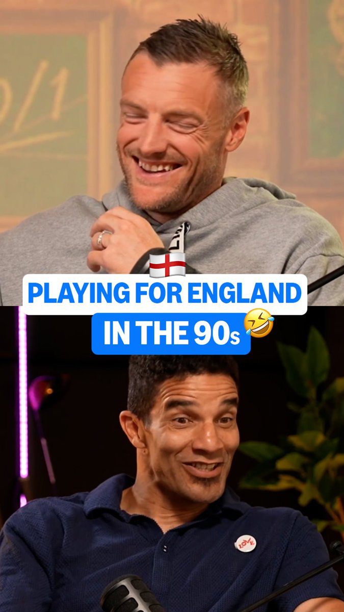 "His room was called the Queen Vic!" 🍻😅 David James told the The Vardy Party what playing for England in the 90s was like 🏴