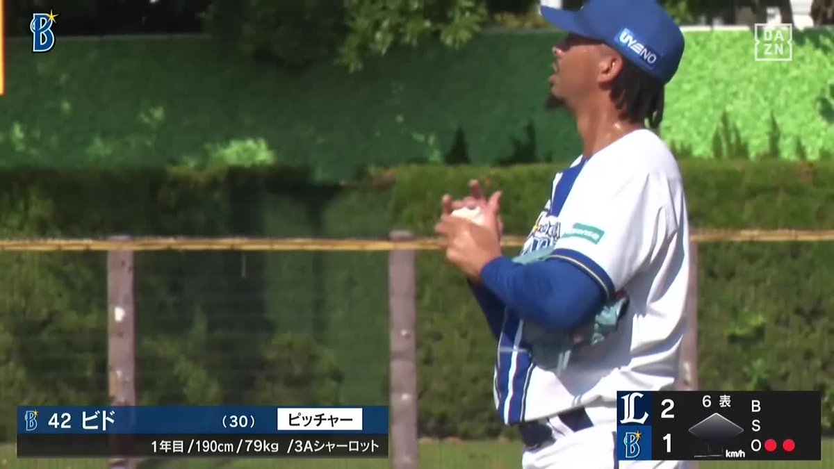 豪球が唸る ビドがファームで来日初登板 一発を浴びるも2回3Kの堂々デビュー ⚾️DeNA×西武(ファーム) #イージースポーツ #baystars #だったらDAZN