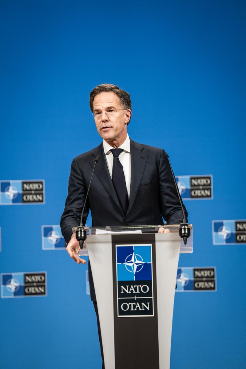 ❝We want to scale up our defence industries on both sides of the Atlantic - while fostering the kind of cooperation that leads to better innovation as well as more production❞ — Mark Rutte at this week's #DefMin
