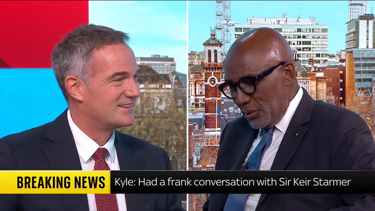 "The prime minister was calm. He was thoughtful. He led the conversation" Speaking about a talk he had with the PM on Friday, Business Secretary Peter Kyle says Keir Starmer is "making time to reflect" on his current "challenges" | Trevor Phillips