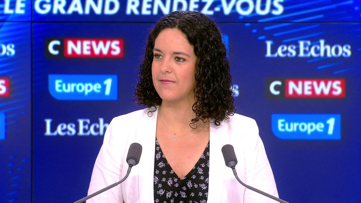 Manon Aubry, eurodéputée LFI, après que le concert organisé par LFI à Paris a finalement été autorisé : «C'est un camouflet pour le préfet qui a tenté d'interdire sur la base d'arguments fallacieux», dans #LeGrandRDV Toute l'info est à retrouver sur