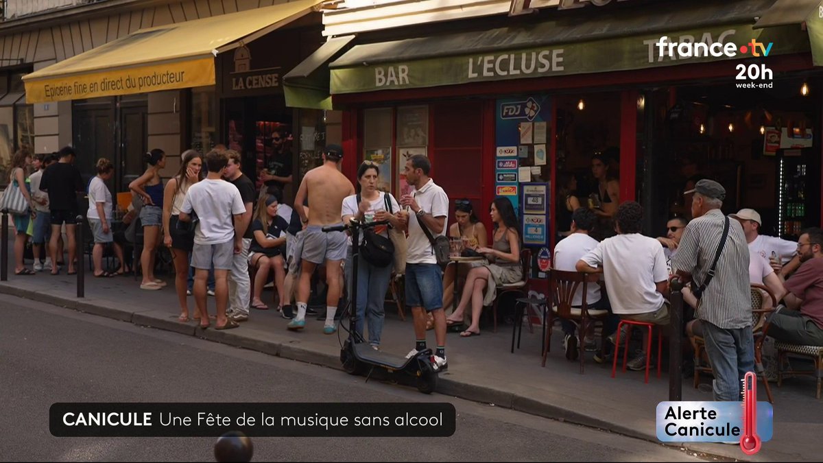 Canicule : la Fête de la musique sans alcool #20h