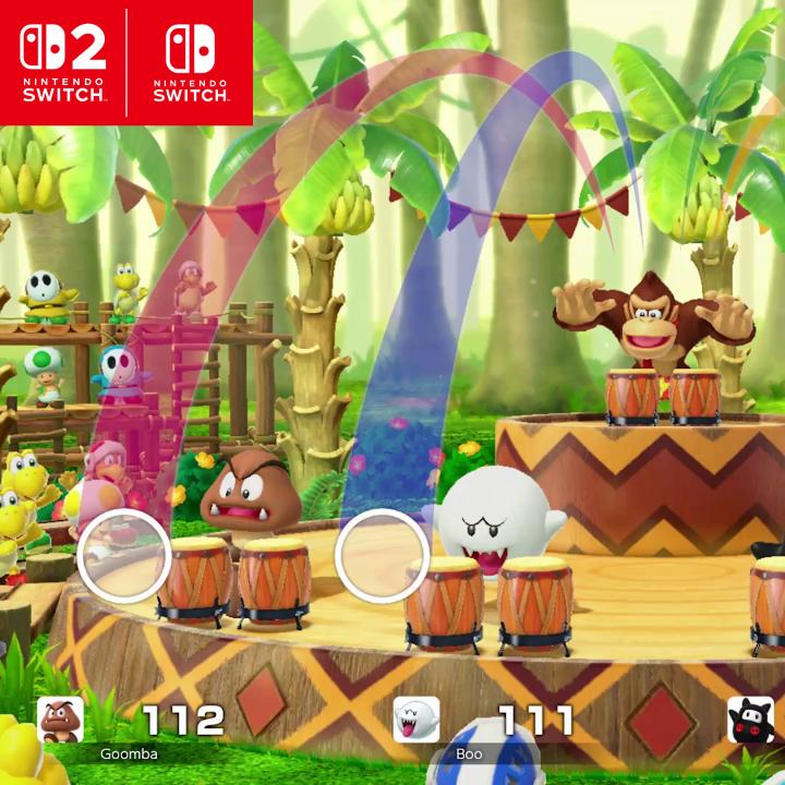 They've got the rhythm in them! 🪘🎵 #SuperMarioPartyJamboree