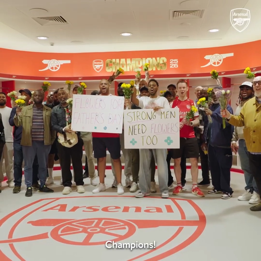 Encouraging positive discussions and celebrating fatherhood 🫂 Emirates Stadium plays host to a special Father's Day event ❤️