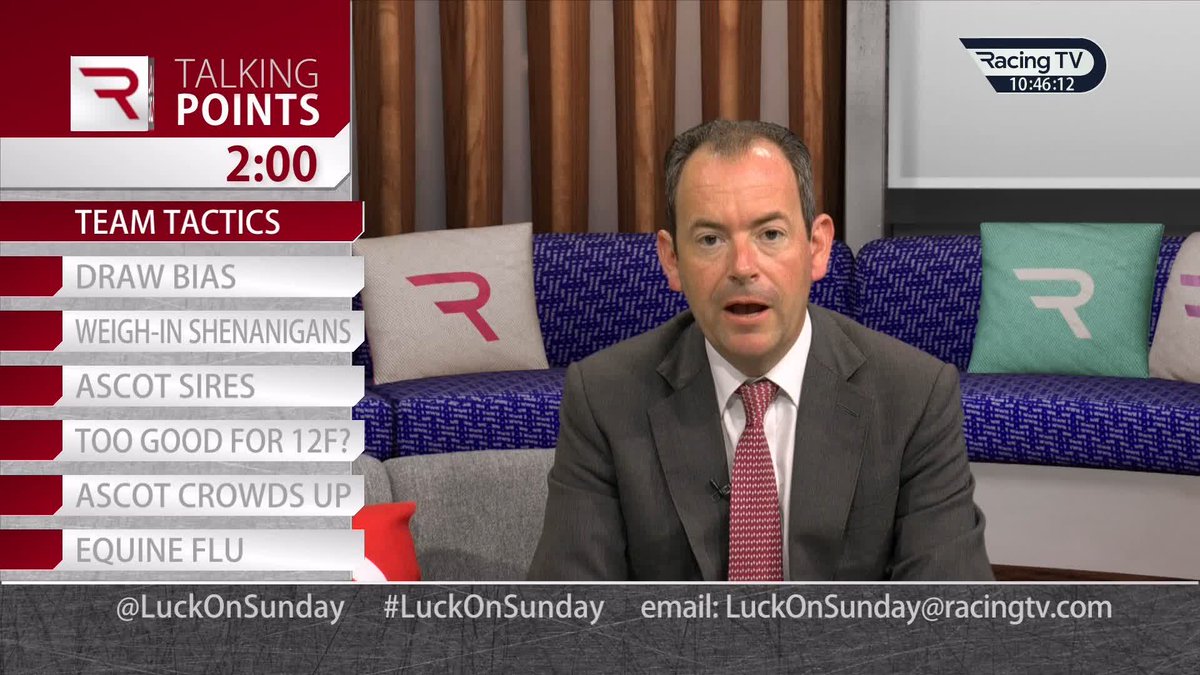 Interesting take 👀 Richard Brown thinks that it's going to be very difficult for anyone to prove that Christophe Soumillon deliberately engaged in team tactics in the St James's Palace Stakes, when the case is appealed. #LuckOnSunday | World Pool | LuckOnSunday