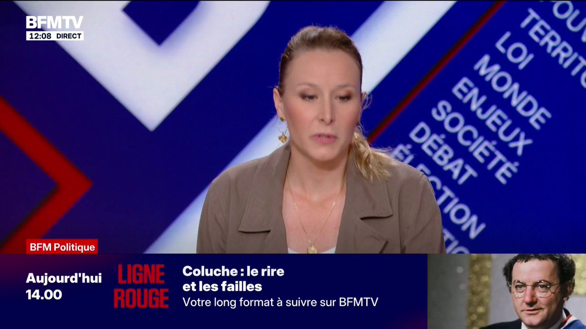 Congé climatique: "Je trouve cela grotesque", déclare Marion Maréchal (Identité-Libertés) après la proposition de Marine Tondelier (Les Écologistes)