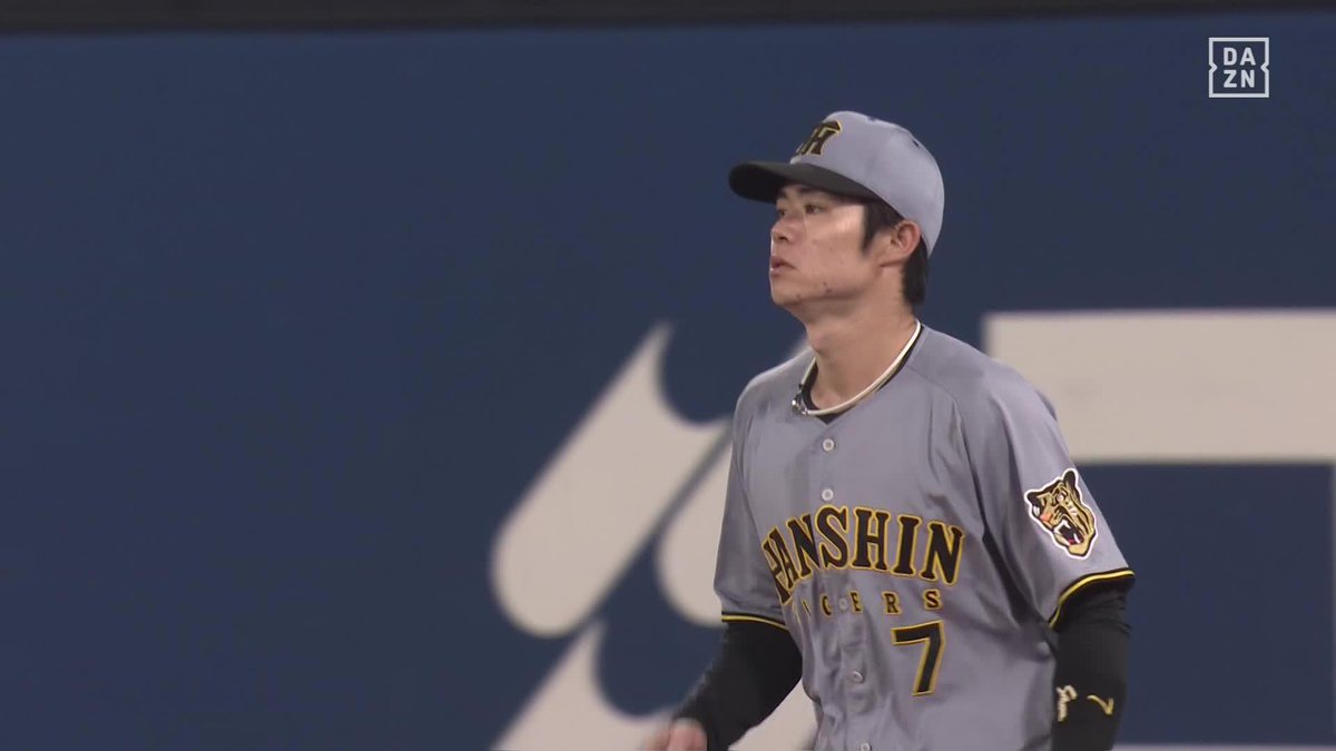 ここで守ってるんです ライト前ヒットでもおかしくない 中野拓夢 反転からの好スロー ⚾️DeNA×阪神 #阪神タイガース #だったらDAZN
