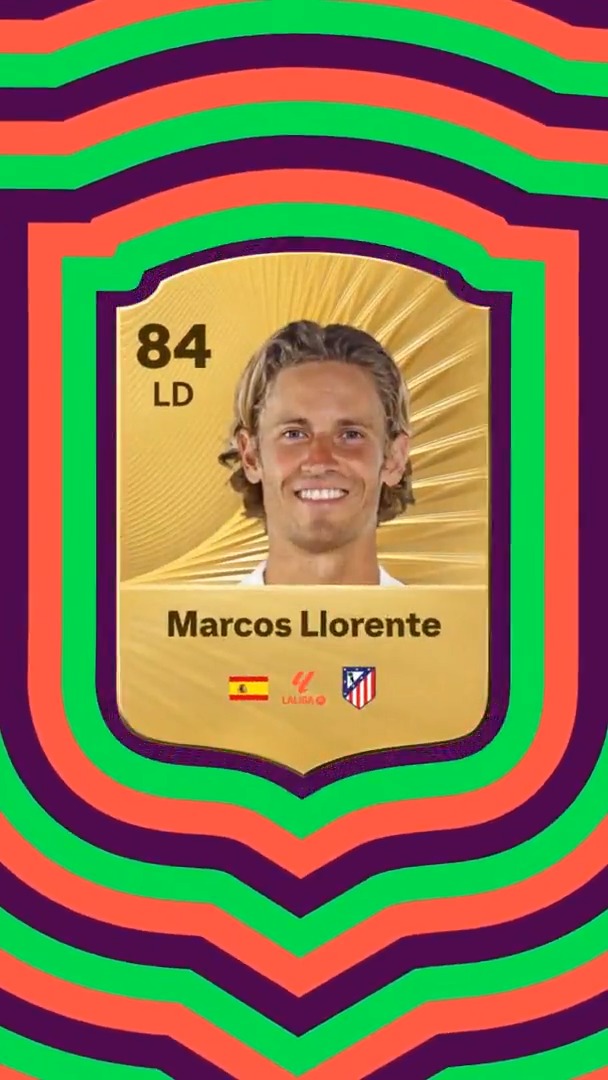 La temporada de Marcos Llorente. ❤️🔥 LALIGASEASONRECAP26 | Atlético de Madrid