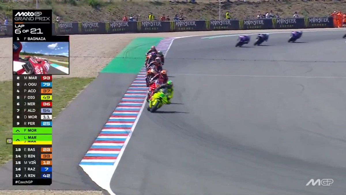 🆗 Jorge Martín Almoguera completes his penalty and he's in P13 #CzechGP 🇨🇿