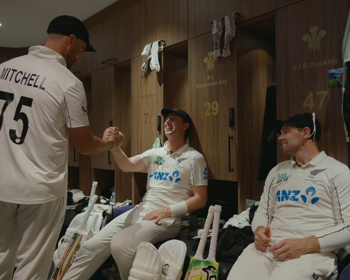 Test win. Series level. 11 wickets. What an effort, Matt Henry 🏆