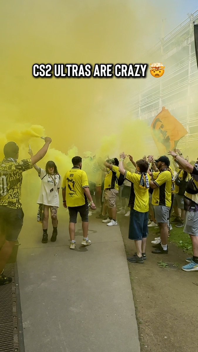 Win or lose the ๐ Golden Hornets ๐ are always making noise for Team Vitality ๐ ๐ฃ๏ธ๐๐ #IEM