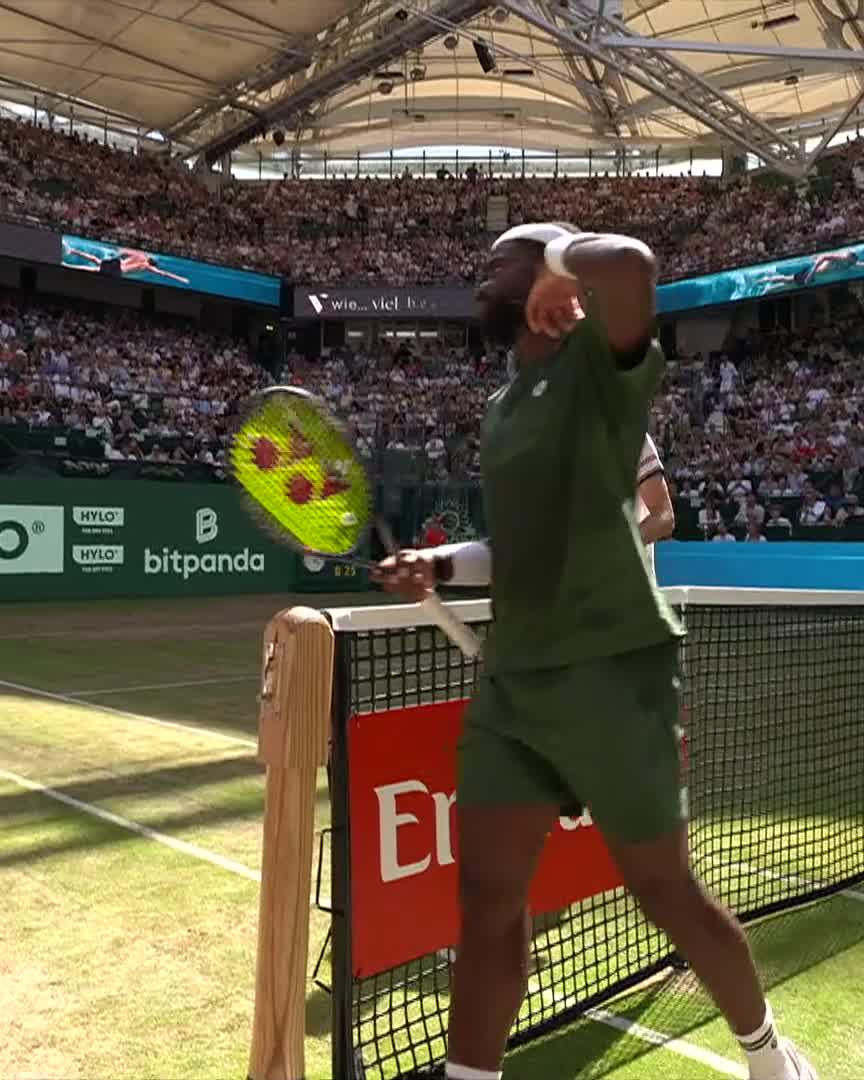 Momentum with Big Foe 🙌 The World No.26 secures the break to take control of Set 1 ✅ TERRA WORTMANN OPEN #TWO26
