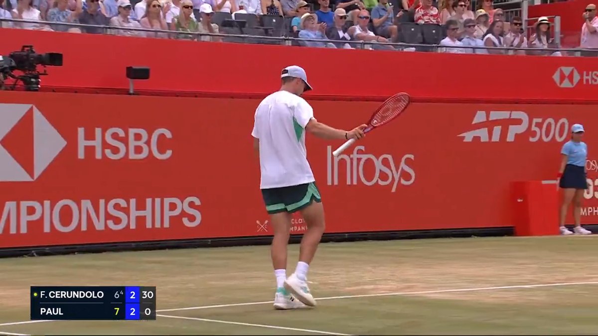 One word: Ridiculous. HSBC Championships | #HSBCChampionships | Tommy Paul