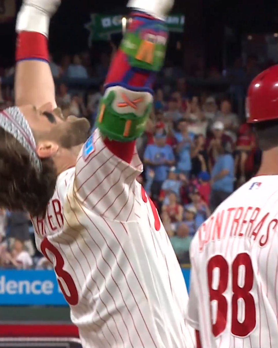 Chills. How every hit from Bryce Harper's first career cycle sounded with Franzke and LA