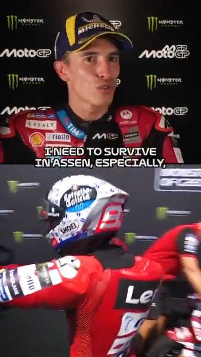 Attack mode: ON (almost 🤣)🔥 #MotoGP #CzechGP 🇨🇿