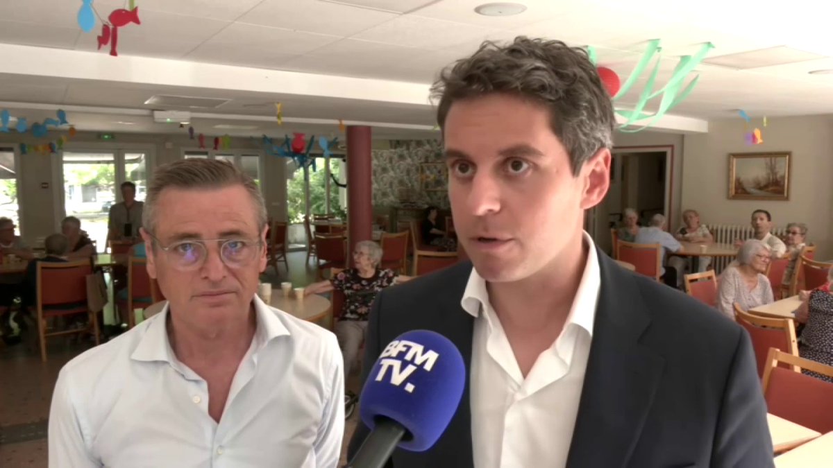 "C'est une très mauvaise solution à un vrai problème": Gabriel Attal, candidat à l'élection présidentielle, réagit au congé climatique voulu par Marine Tondelier.