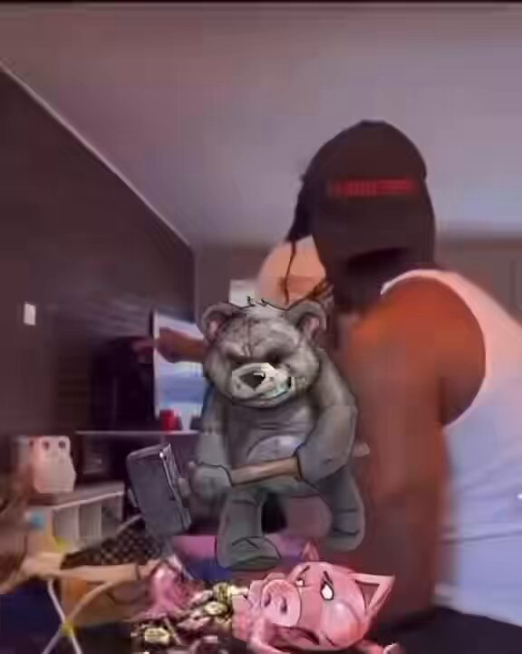 all he did was just standing up 😭💀☠️