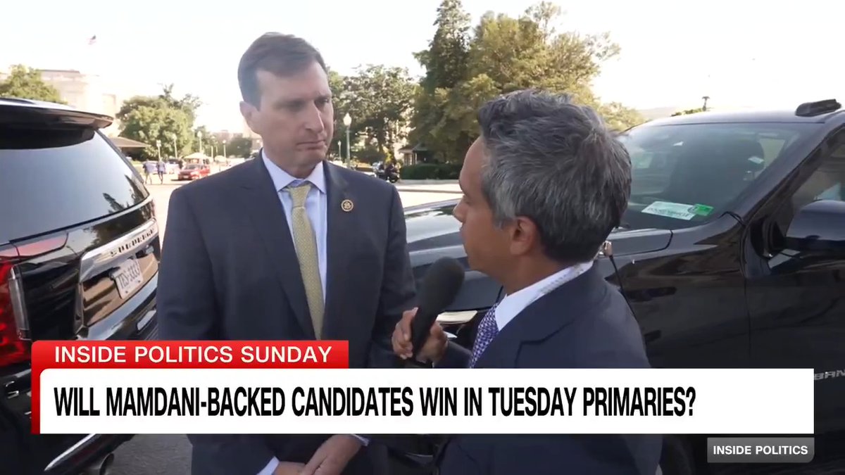 NEW: Is support for New York City Mayor Zohran Mamdani a litmus test in this week's New York Democratic primaries? Manu Raju speaks with Rep. Dan Goldman, who is facing a challenge from Mamdani-backed Brad Lander. #InsidePolitics