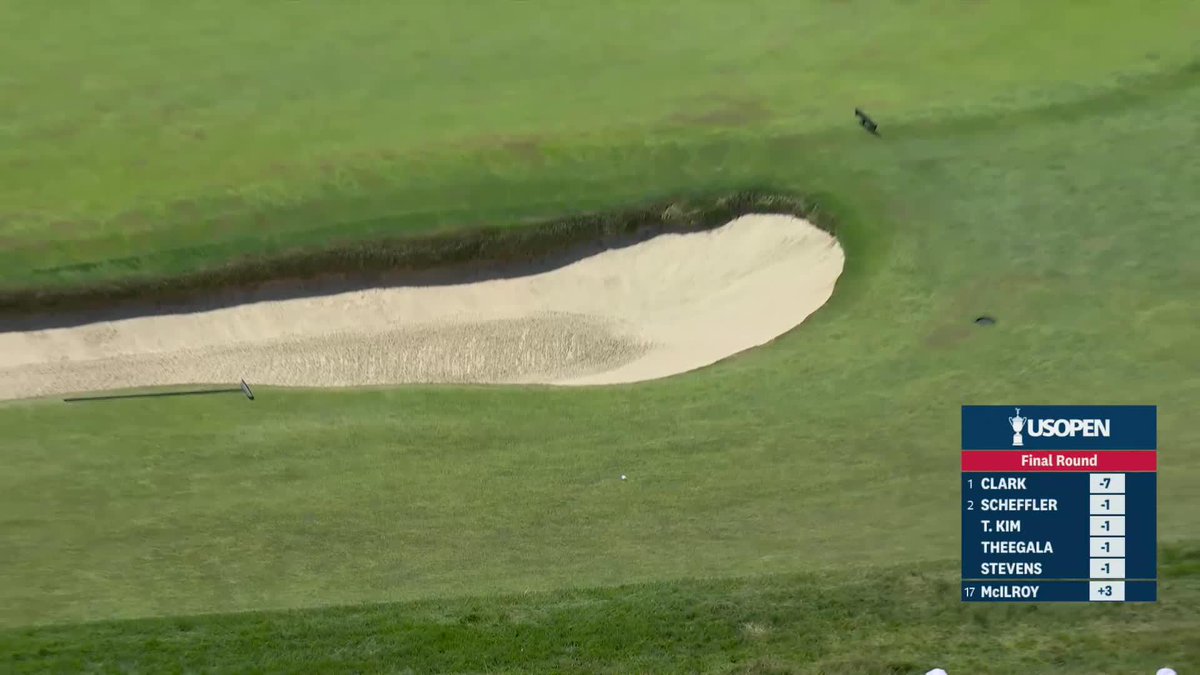 Casual 372. Rory with close to an ideal drive on 1.