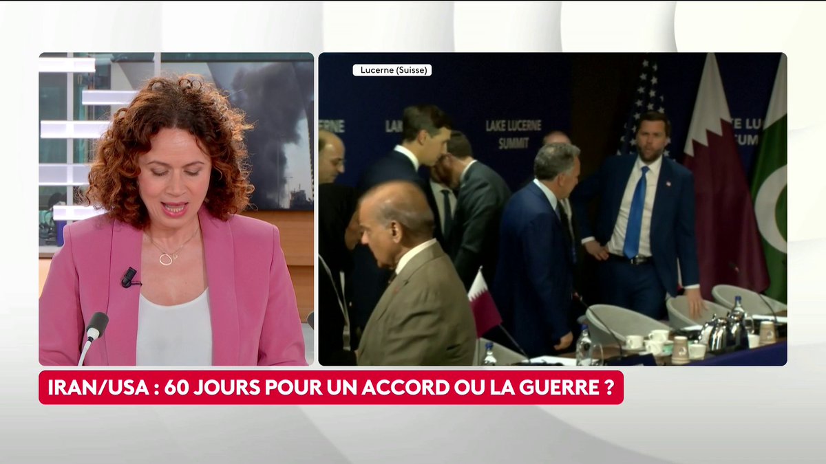 🔴 Iran/États-Unis : "Abbas Araghchi a quitté la salle. Il n'a même pas voulu être en image à côté de la délégation américaine. Cela montre l'absence totale de confiance entre les deux pays", raconte Alban Mikoczy, envoyé spécial franceinfo en Suisse. #ToutEstPolitique #canal16