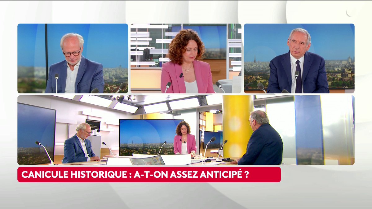 🔴 Dette : "Cela fait 50 ans que nous n'avons pas voté un budget en équilibre. Cinquante ans", rappelle François Bayrou. "Tous les gouvernements successifs sont responsables. La France n'a jamais remboursé un euro de la dette." #ToutEstPolitique #canal16