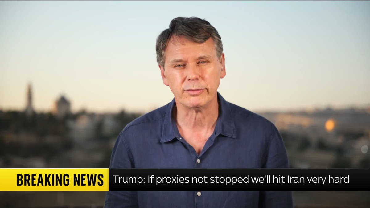 Donald Trump has threated to hit Iran "very hard again" if it does not rein in its proxies in Lebanon - while JD Vance says "great progress" has been made during talks in Switzerland. @AdamParsons describes the situation as "Kafkaesque" ⬇️ Iran latest: