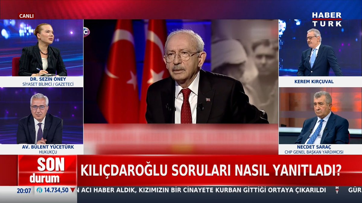 📌Kemal Kılıçdaroğlu soruları nasıl yanıtladı? Siyaset Bilimci - Gazeteci Dr. Sezin Öney #HabertürkGündem'de değerlendirdi.