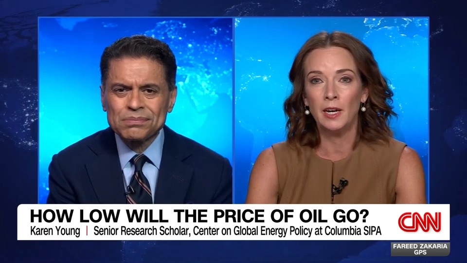 I spoke with Karen Young, a senior fellow at the Middle East Institute and a senior research scholar at Columbia's Center on Global Energy Policy, about the impact of the US-Iran agreement on global energy supplies: